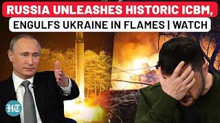 Russia Unstoppable, Fires Historic ICBM For 1st Time, Ukraine's Dnipro In Flames | Doomsday Strike?