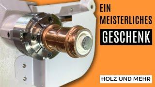 Kupfer und Holz - Gewürzmühle für den neuen Meister