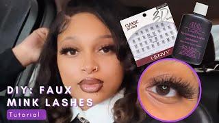 DIY FAUX MINK LASHES! | ONLY $20 | TUTORIAL