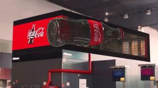 COCA-COLA'S REALITY BRIDGING 3D BILLBOARD