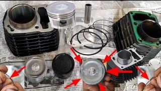 how to install piston ring/piston ring fitting karne ki Sahi tarika