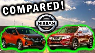 2020 Nissan Rogue vs 2020 Nissan Murano | Which is best for you?