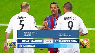 Ronaldinho will never forget this humiliating performance by Zidane and Ronaldo