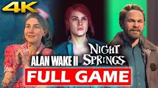 ALAN WAKE 2 Night Springs DLC Gameplay Walkthrough FULL GAME - ALL EPISODES (4K 60FPS) No Commentary