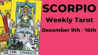 Scorpio: The Tough Times Are Over Now Comes The Sweet Rewards!  December 9th – 16th  2024 TAROT