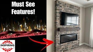 How to Build a Stone Fireplace Wall (Touchstone Elite Fireplace)