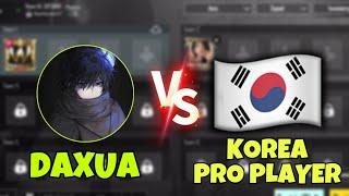 Daxua vs Korea Pro PlayerKing Of Tdm 5 Finger Fastest Player | PUBG MOBILE / BGMI