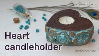 Make Your Own Heart Candle Holder - DIY Valentine’s Day Craft