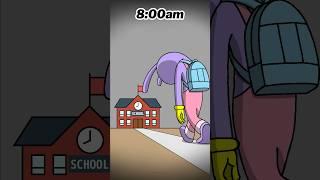 Can you relate with JAX?The Amazing Digital Circus Funny School Animation #shrots #school #funny