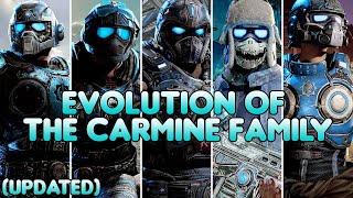 Evolution of The Carmine Family (UPDATED) | Gears of War 1-5 (2006-2019) | HD