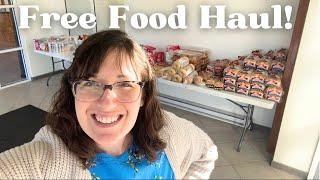 FREE Food Haul!!! | Feeding my family of 9 with free food