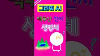 천지 생명체 #백두산 #미스테리 #ai #chatgpt 음악 Black and White
