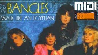 【MIDI】The Bangles - Walk Like An Egyptian | Roland SC-55