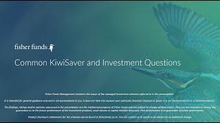 Smart Investors: Common KiwiSaver and Investment Questions