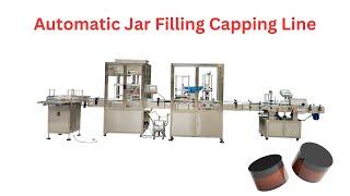 XYZ Automatic Jar Filling Capping Machine