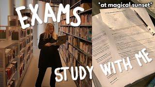 Business Student Exam Season  Study With Me | Vlog