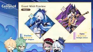 VERSION 4.2 BANNERS CONFIRMED!! Furina And 4.2 Rerun Character BANNERS UPDATE - Genshin Impact