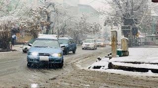 Winter Season in Kabul- Snowy Day