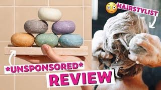 The Earthling Co. Shampoo Bar Review  WEIRDEST Shampoo I've EVER TRIED