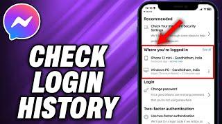 How To Check Login History on Facebook Messenger on Mobile (2025) - Quick Help