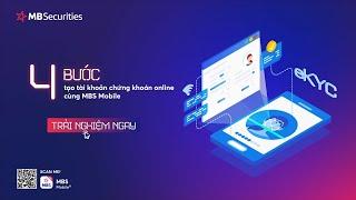 Hướng dẫn mở tài khoản chứng khoán online qua MBS Mobile