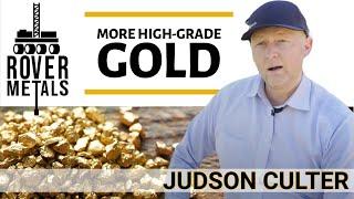 Rover Metals - High-Grade Gold,  IP Survey on Cabin Gold