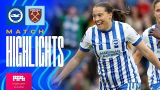 HIGHLIGHTS | Brighton v West Ham | Women's Super League