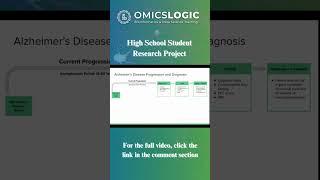 High #School #Student #Research Proposal: #Biomarkers for #Alzheimer's #Disease  #bioinformatics