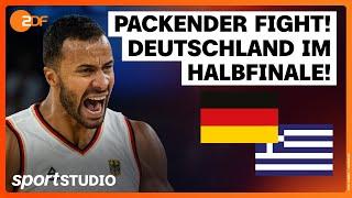 Deutschland – Griechenland Basketball Highlights | Olympia Paris 2024 | sportstudio