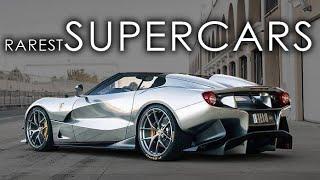 Top 20 ULTRA-RARE SUPERCARS Ever Made