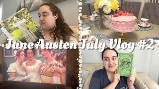 Jane Austen July Vlog  reading Emma, baking, and more!  