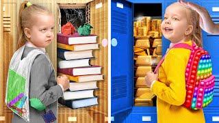 SCHOOL HACKS FOR SMART PARENTS || HOW TO MAKE YOUR KIDS HAPPY