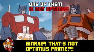 God Ginrai? Wait, that's not Optimus Prime?!