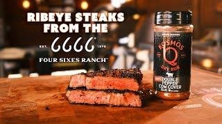 How to cook the Perfect Ribeye Steak 6666 Ranch Steak Review