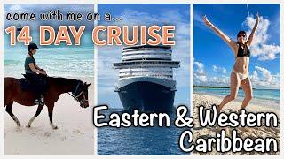 Holland America Rotterdam Cruise Vlog: 14 Day Eastern & Western Caribbean