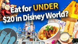 Can We Eat for Under $20 a Day in Disney World?