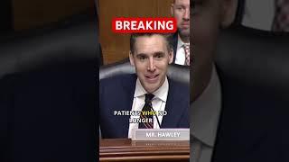 Senator Hawley rips the insurance companies