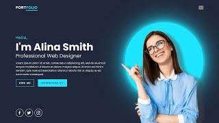 How to Make Responsive Portfolio Website in Html CSS & Javascript