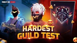 FREE FIRE GUILD TEST 1V1 | 4V4 CUSTOM ROOM | FREE FIRE LIVE