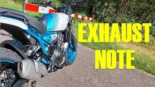 2024 ROYAL ENFIELD GUERRILLA 450 EXHAUST SOUND