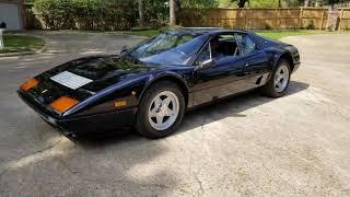 1982 Ferrari 512BBi Driving