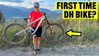 Her First Time Riding a DH Bike in Whistler? (Ari Superior Peak)