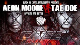 Tae Doe VS Aeon Moore || Official Rap Battle || Black Ice Cartel || The Cage: Resurrection