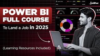 Power BI Course | Power BI Full Course For Beginners (With Learning Resources) | Intellipaat