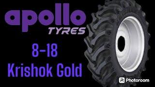 Apollo krishok Gold 8-18... #hasan_tyre #apollotyres #tructor #tyre