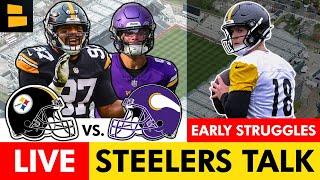 Steelers Talk LIVE: Week 1 Of Steelers OTAs Wrap Up In Pittsburgh + Week 4 Madden Sim vs. Vikings