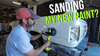 You MUST Do This For A Professional Finish: Wet Sand and Polish