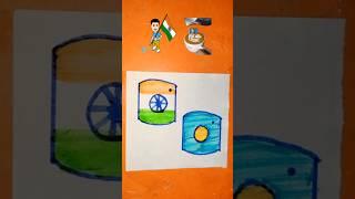  flag drawing ll independence day drawing #art #trending #drawing ️ #ytshorts #shorts