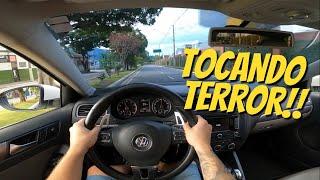 TOCANDO O TERROR DE JETTA TSI STAGE 2  SÓ PIPOCO MONSTRO!!