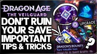 ULTIMATE Dragon Age the Veilguard Starter Guide - 17 IMPORTANT Tips You Need to Know! (Spoiler Free)